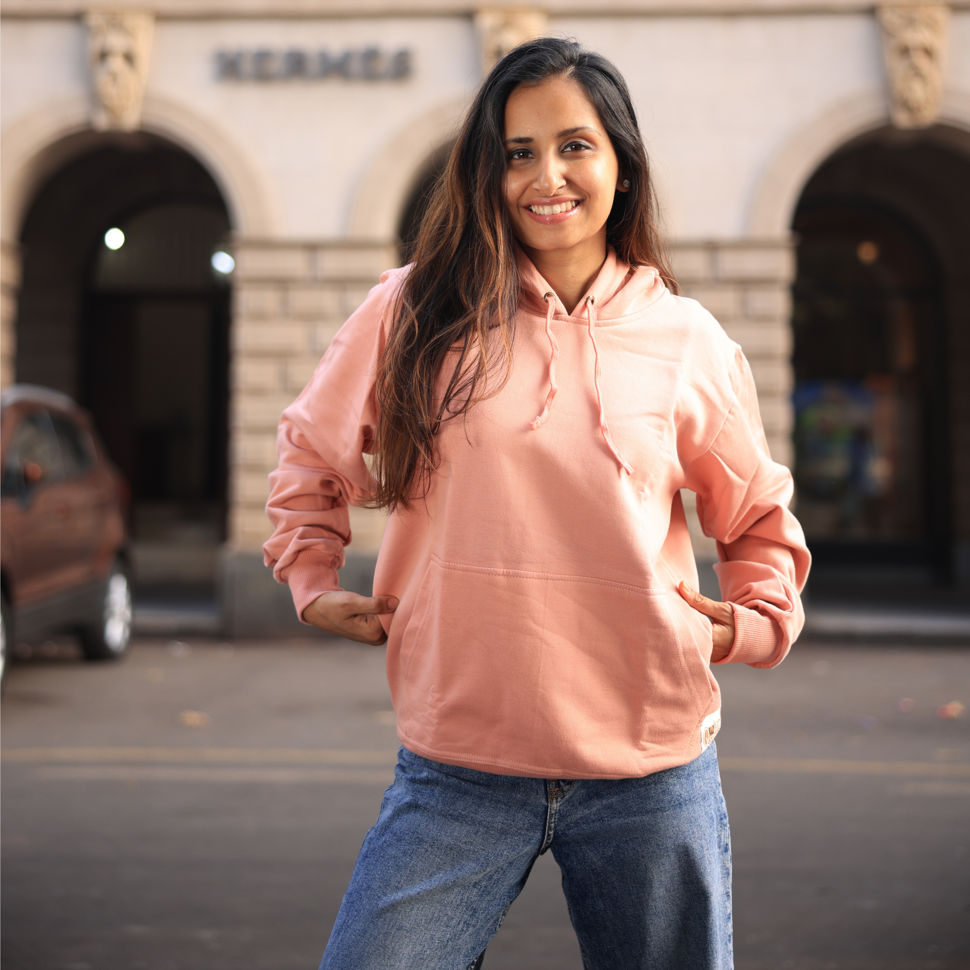Solids: Salmon Pink (Hoodie)