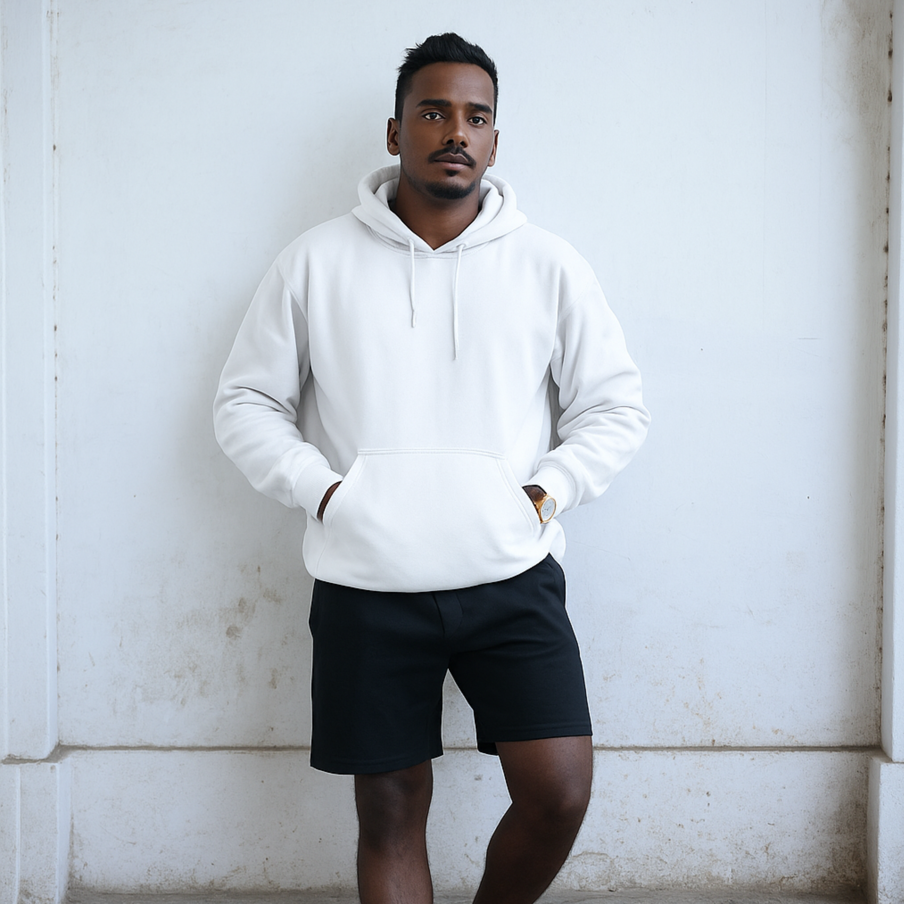 White (Over-Sized Hoodie)