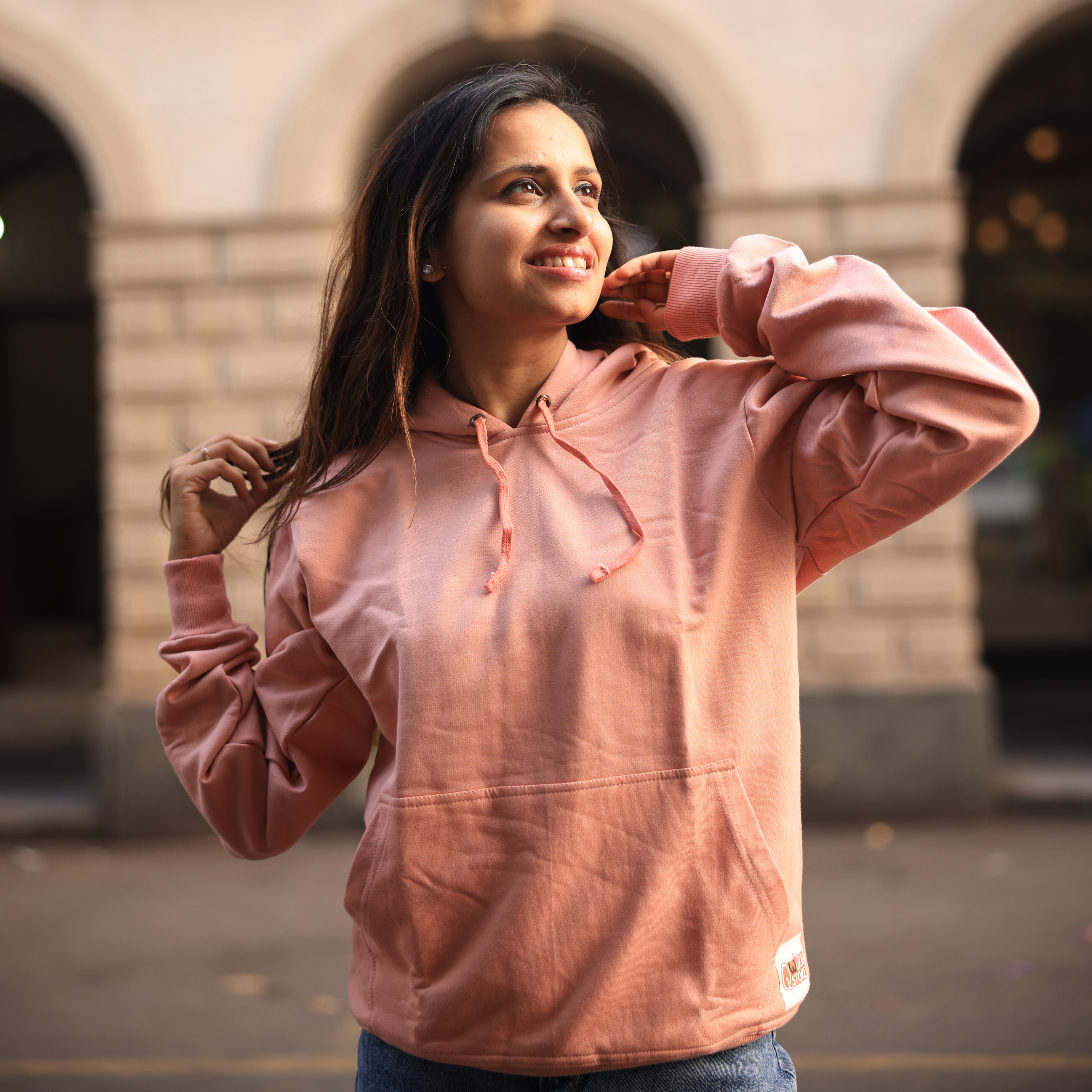 Solids: Salmon Pink (Hoodie)