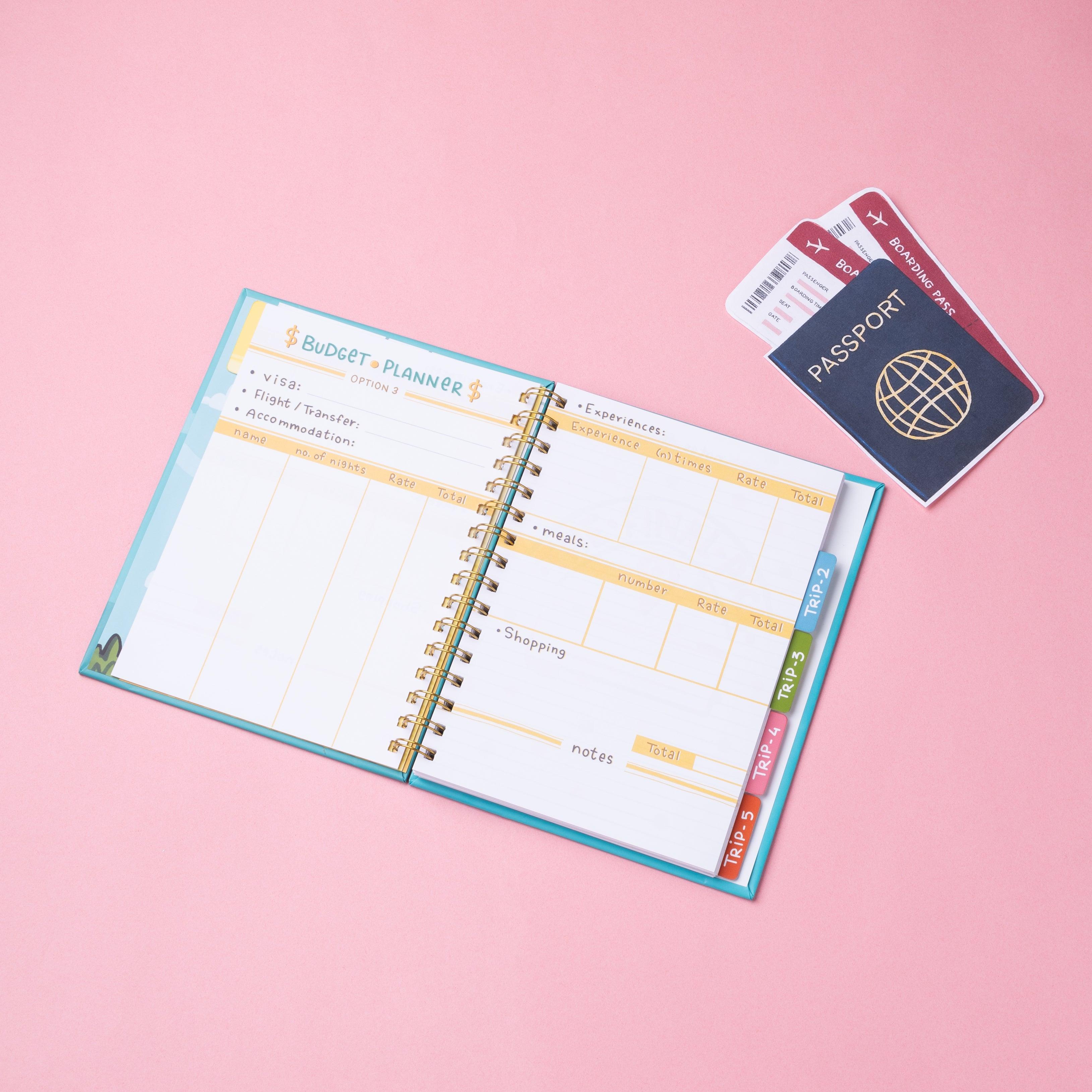 Travel Planner & Journal - Qwirk Store