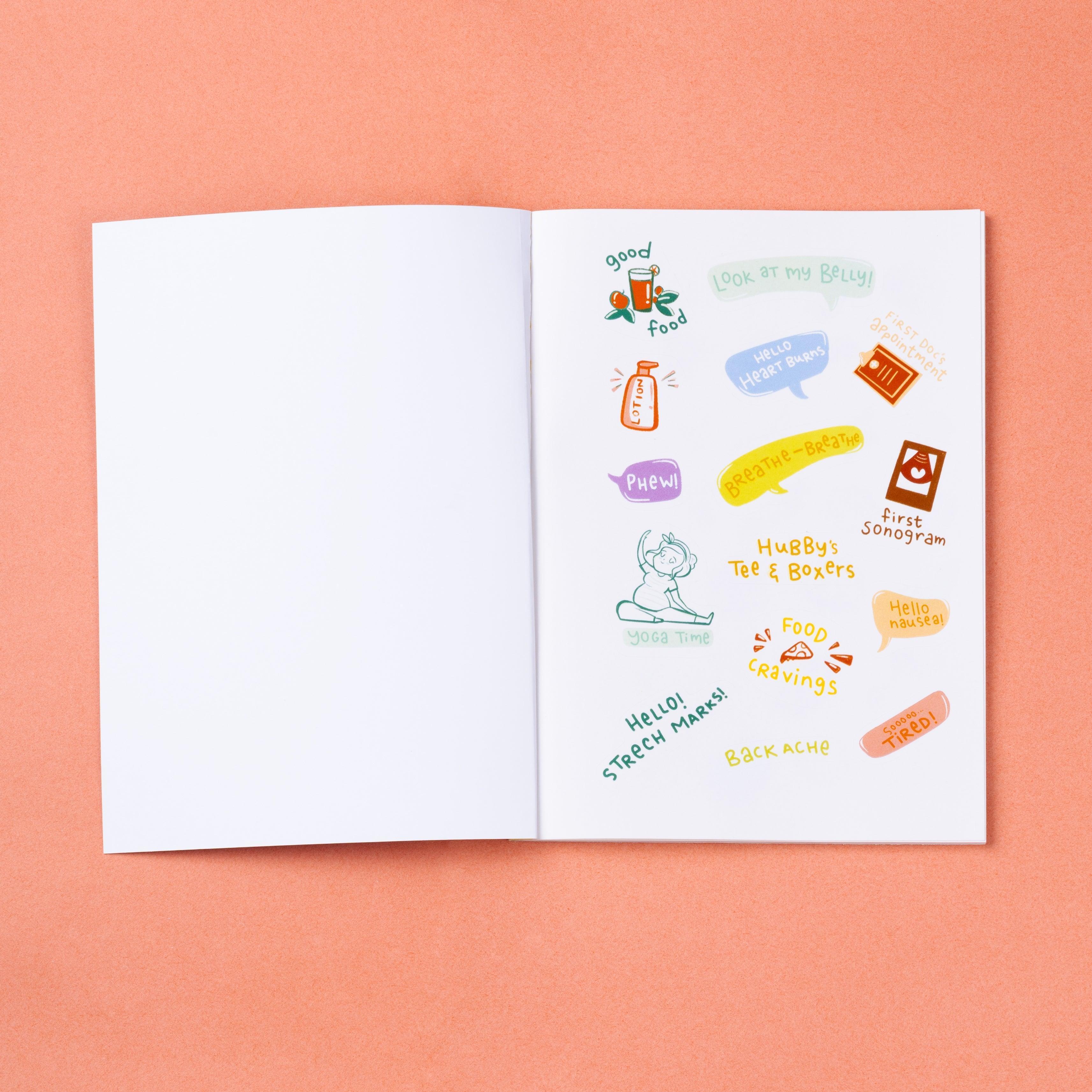 The Ultimate Motherhood Combo Ultimate Pregnancy Journal + Baby Record Book Bundle +All Add Ons - Qwirk Store