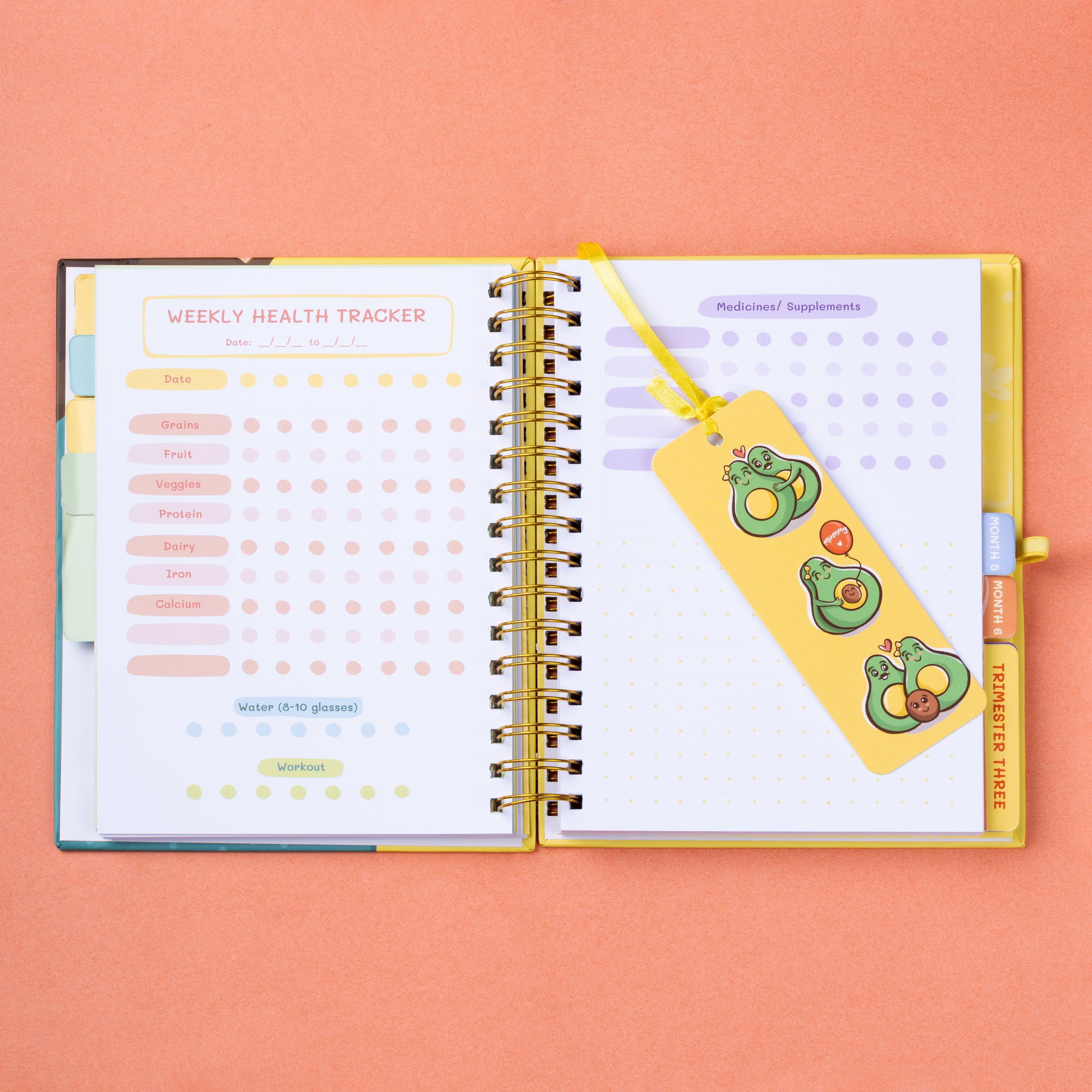 The Ultimate Motherhood Combo Ultimate Pregnancy Journal + Baby Record Book Bundle +All Add Ons - Qwirk Store