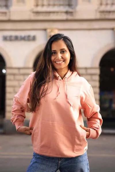 Solids: Salmon Pink (Hoodie) - Qwirk Store