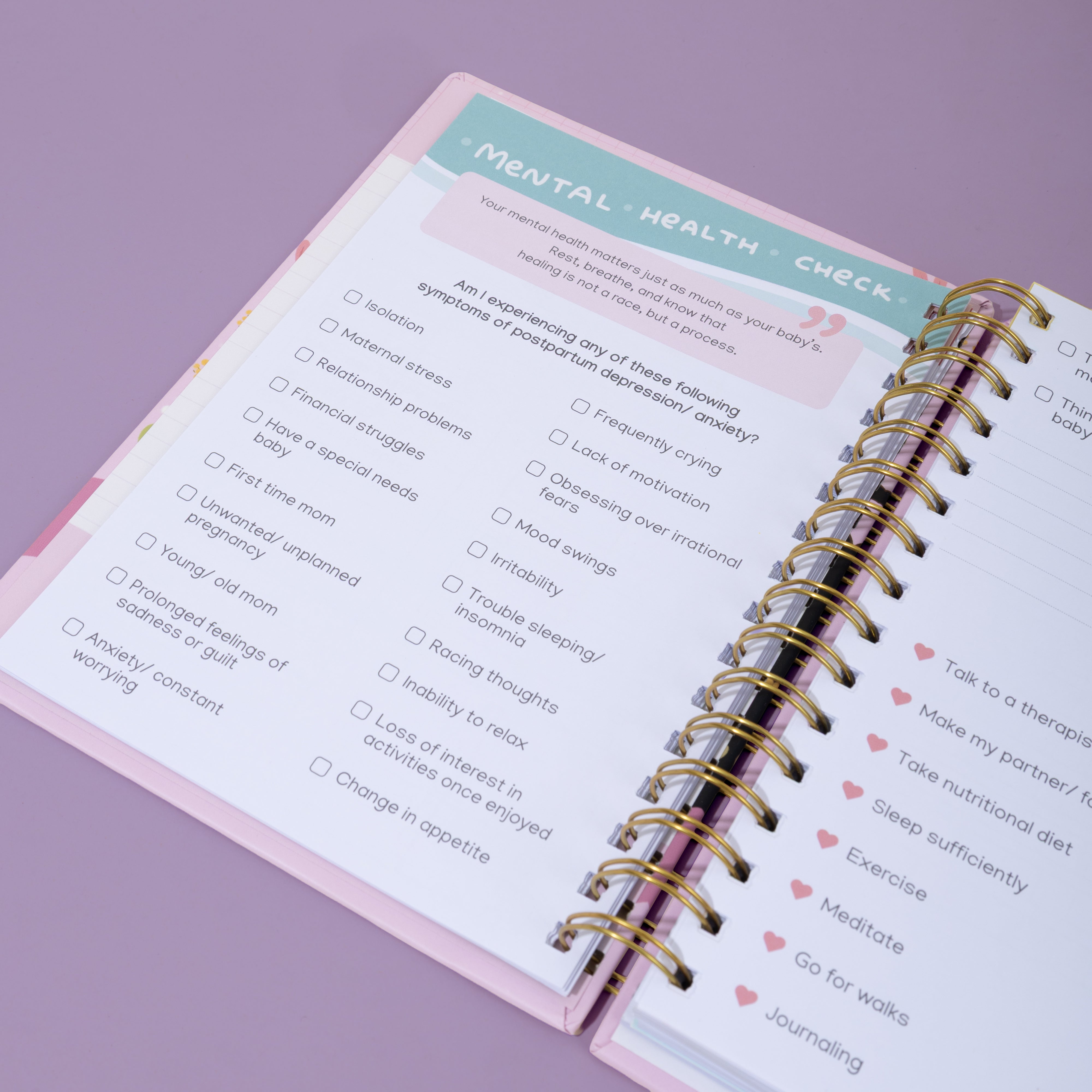 The Postpartum Journal And Companion - Recover, Reflect and Reclaim yourself