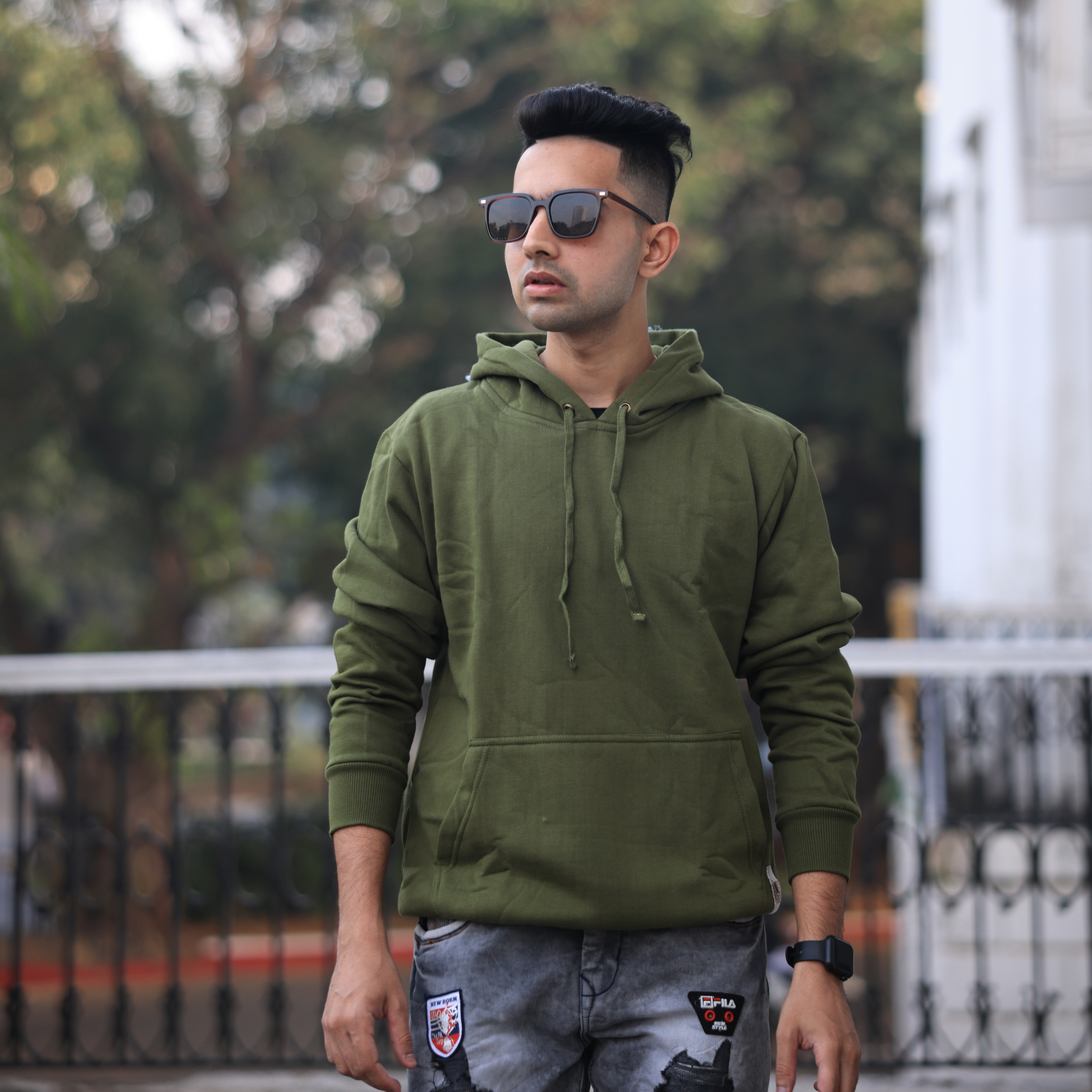 Solids: Olive (Hoodie)