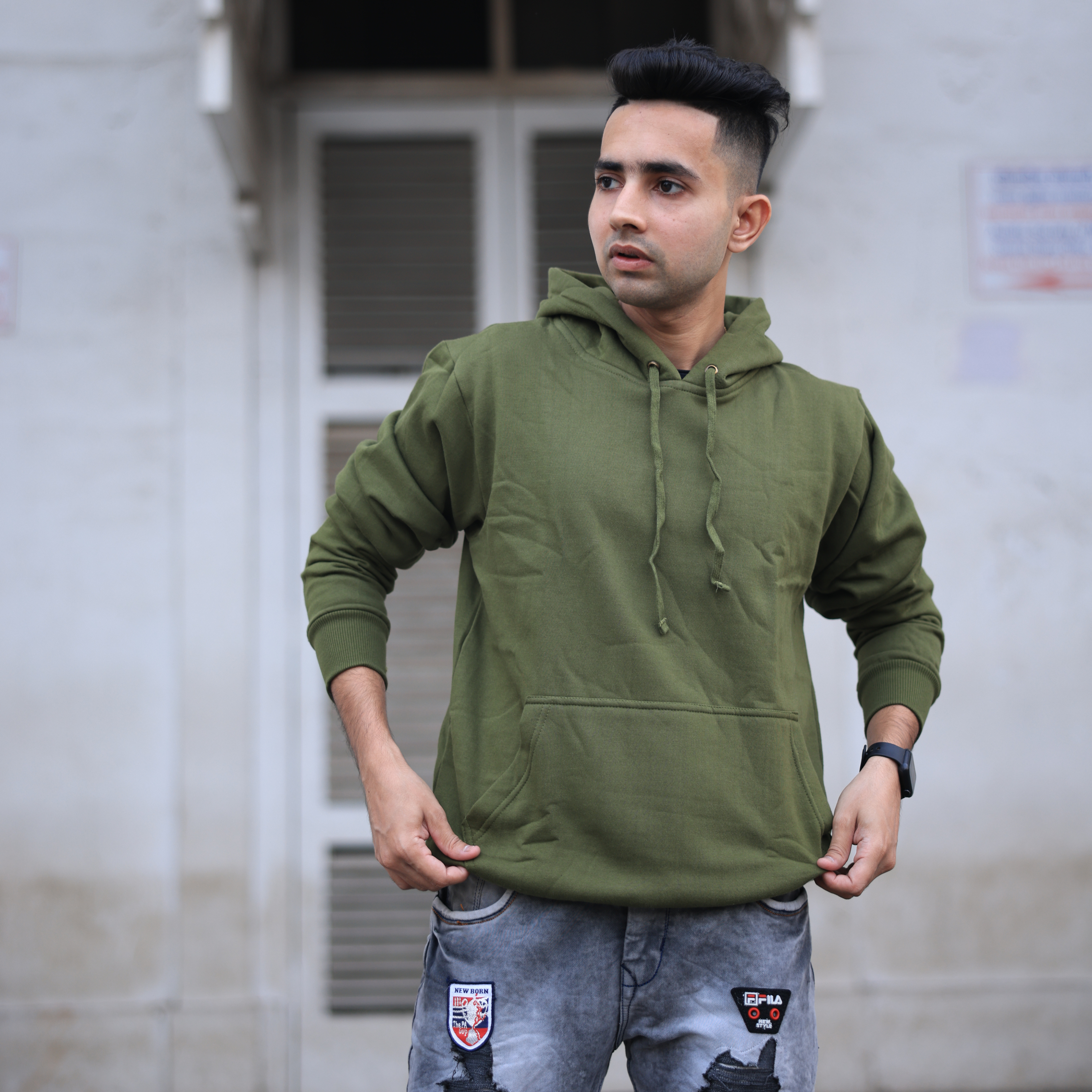 Solids: Olive (Hoodie)