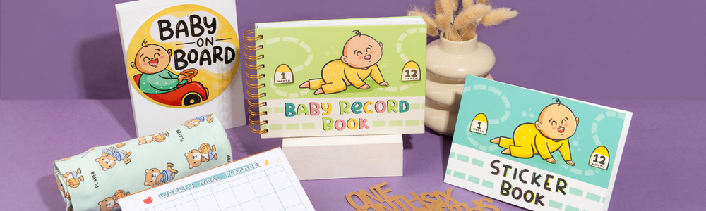Qwirk Store Baby Record Calendar
