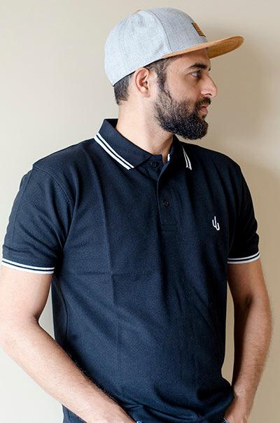 Black Polo - Qwirk Store