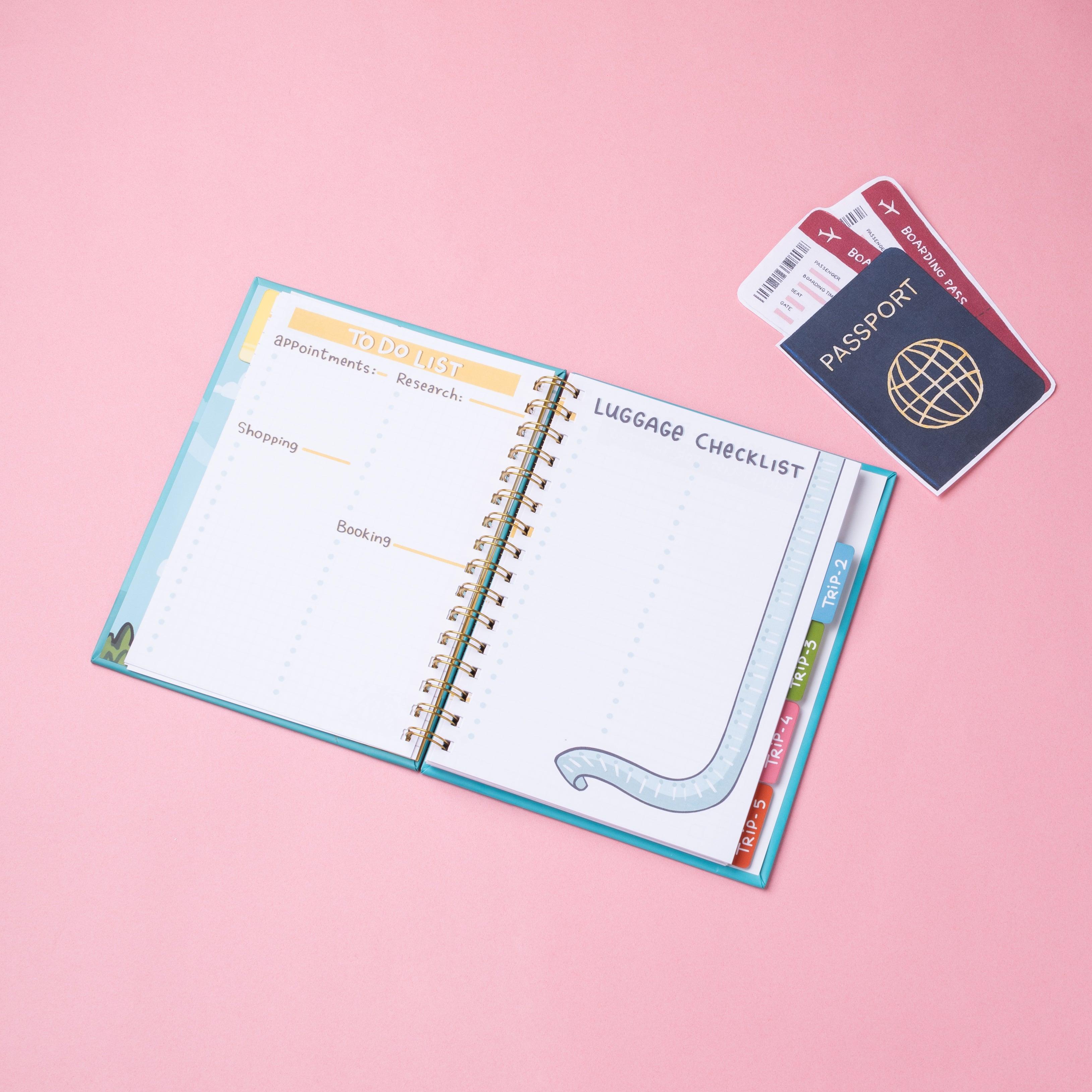 Travel Planner & Journal - Qwirk Store