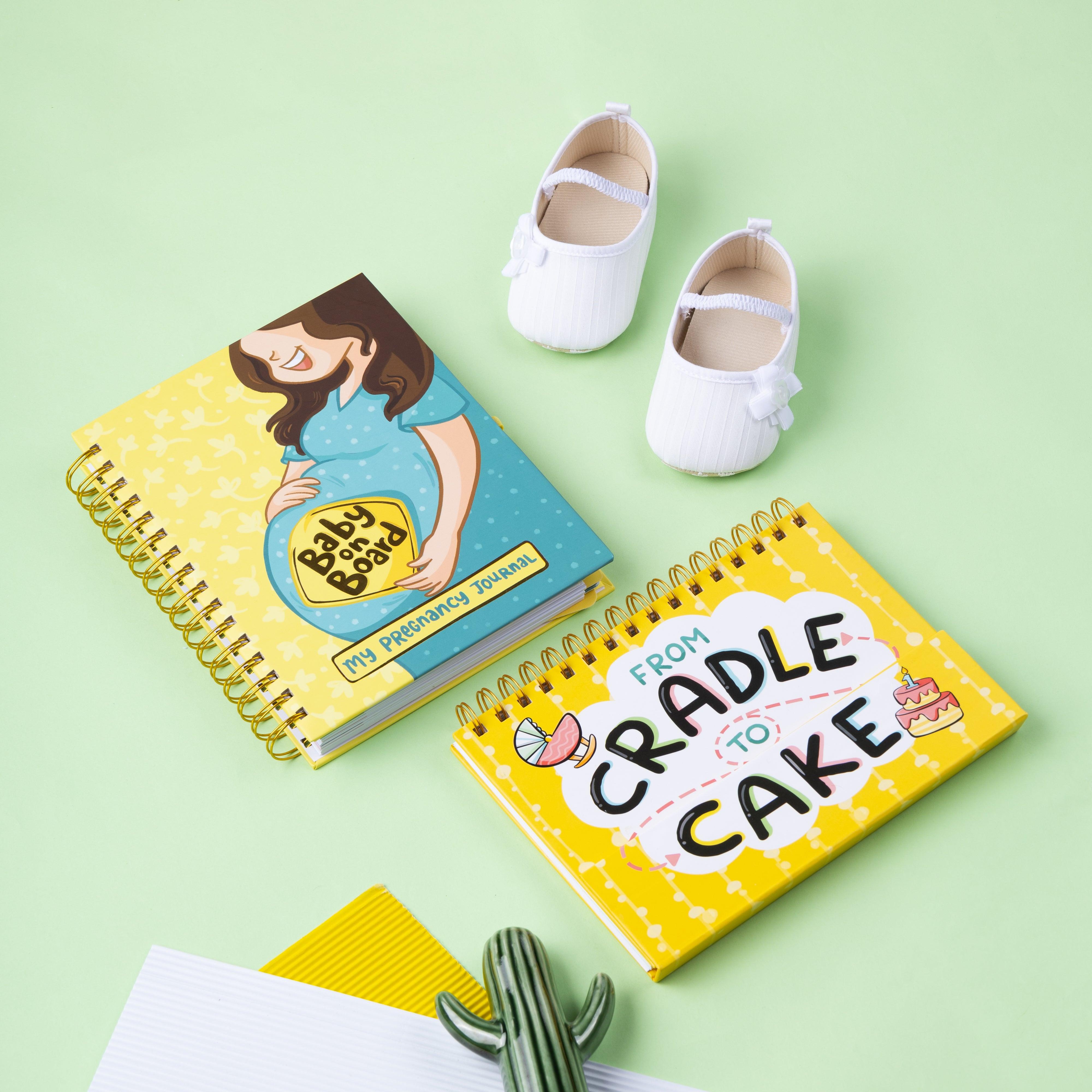 Combo – The Ultimate Pregnancy Journal & Baby Record Calendar - Qwirk Store