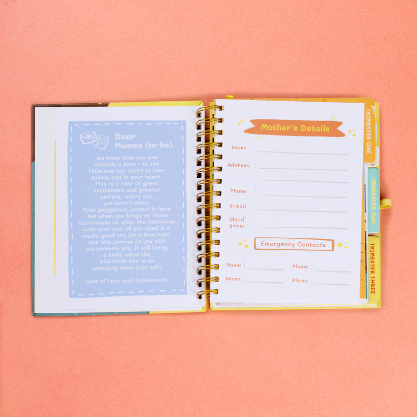 The Ultimate Motherhood Combo Ultimate Pregnancy Journal + Baby Record Book Bundle +All Add Ons - Qwirk Store