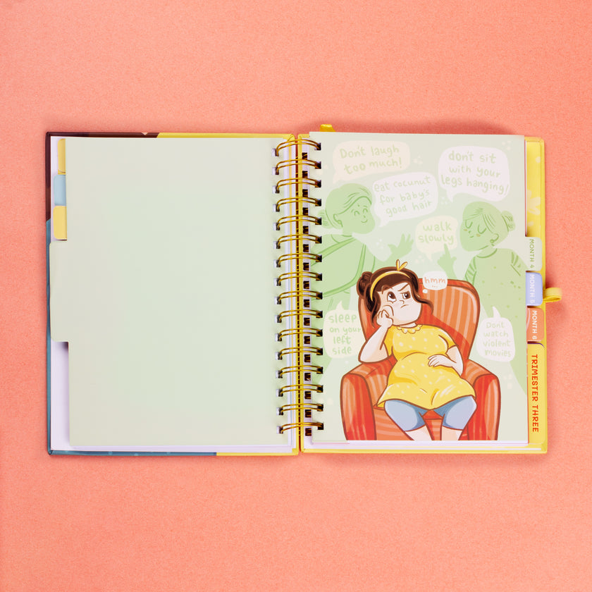 The Ultimate Motherhood Combo Ultimate Pregnancy Journal + Baby Record Book Bundle +All Add Ons - Qwirk Store