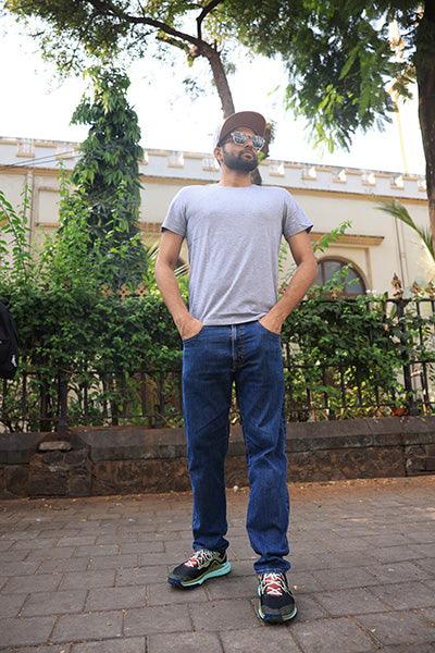 Solids : Light Grey Melange - Qwirk Store