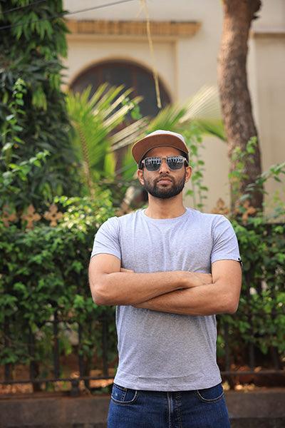 Solids : Light Grey Melange - Qwirk Store