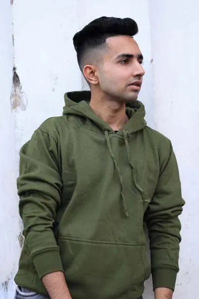 Solids: Olive (Hoodie) - Qwirk Store