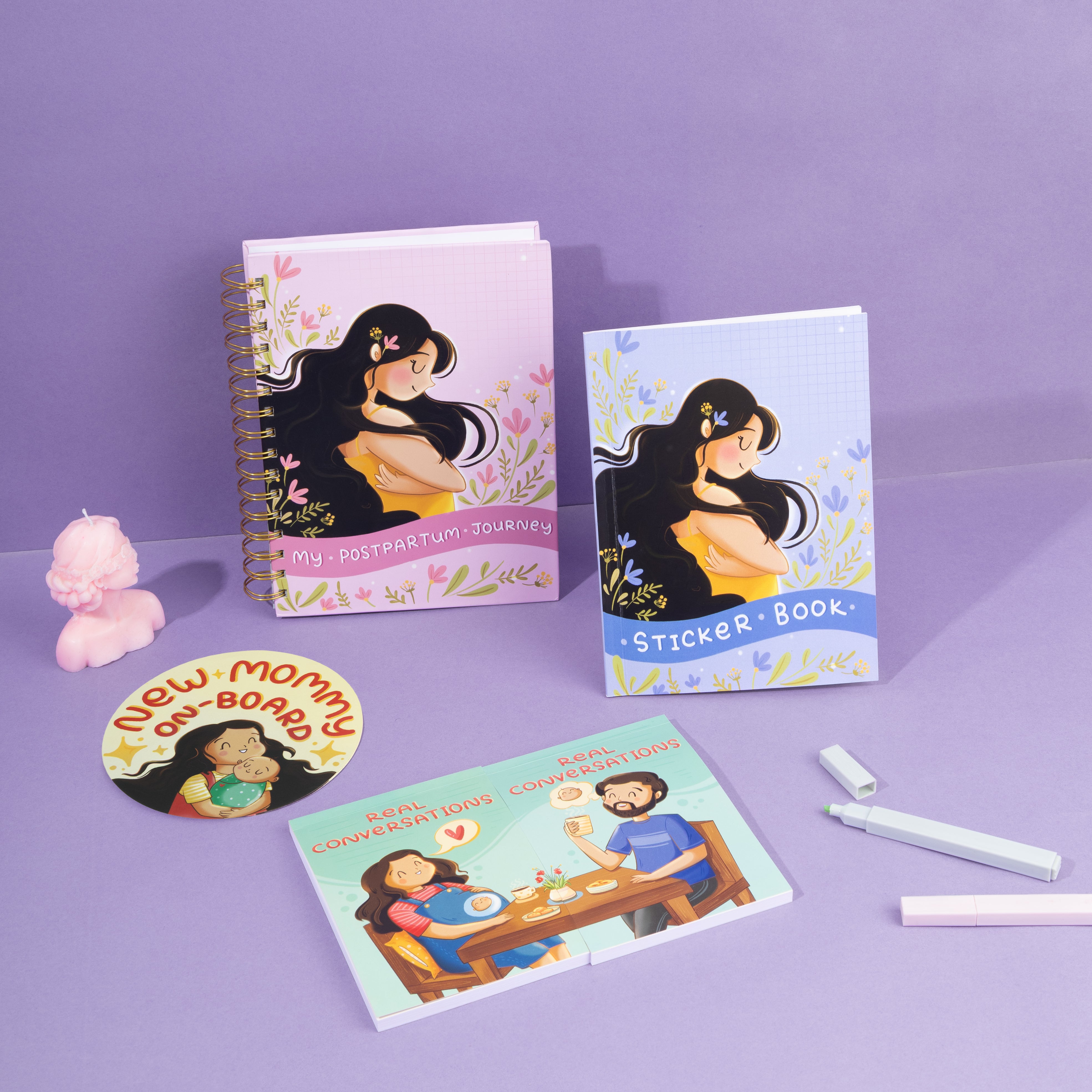 The Postpartum Journal And Companion - Recover, Reflect and Reclaim yourself