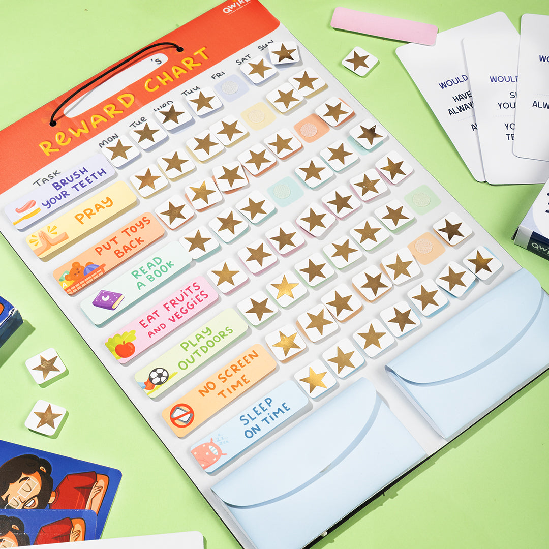 Toddler Value Combo - Reward Chart + Would You Rather