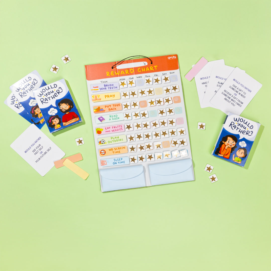 Toddler Value Combo - Reward Chart + Would You Rather